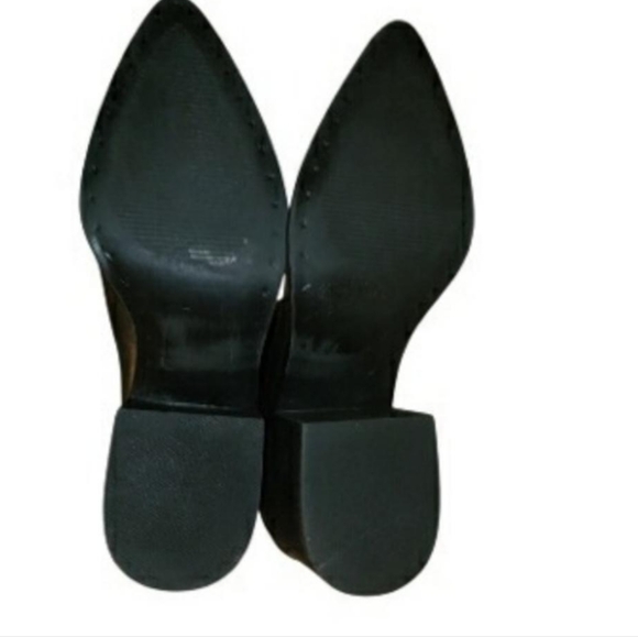 Steve Madden Audience Black Genuine Leather Chelsea Ankle Heel Boot Shoe Women 9 - Picture 3 of 12